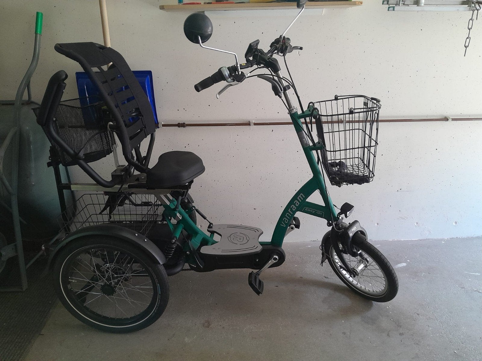 Van Raam Easy Go driewieler/scootmobiel, Ophalen, Gebruikt, Trommelrem, Van Raam