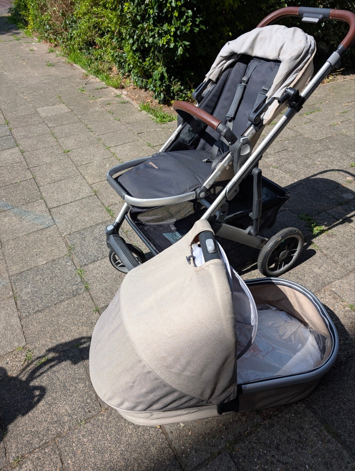 UPPAbaby Cruz V2 Kinderwagen met Reiswieg - Compleet Pakket, Kinderen en Baby's, Kinderwagens en Combinaties, Overige merken, Ophalen of Verzenden