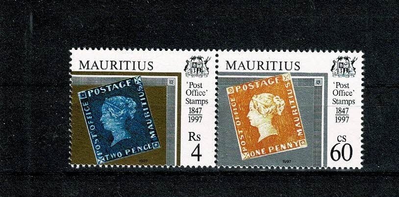 Mauritius : 1997 - 150 jaar postzegels - paartje, Postzegels en Munten, Postzegels | Afrika, Verzenden, Overige landen, Postfris