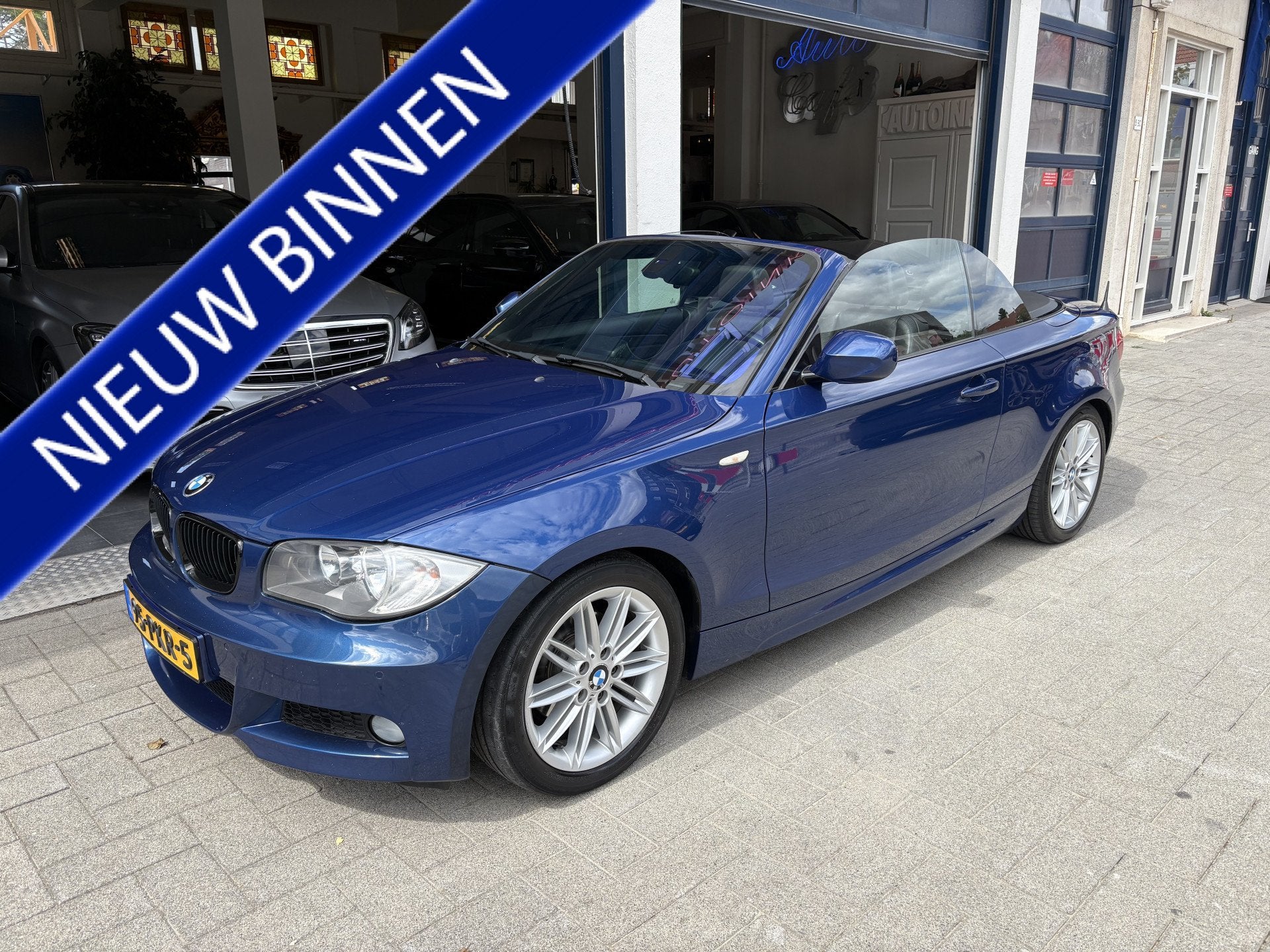 BMW 1 Serie Cabrio 118i M.High Executive M PAKKET/LEDER/NAVI, 1-Serie, Euro 5, Cabriolet, Handgeschakeld