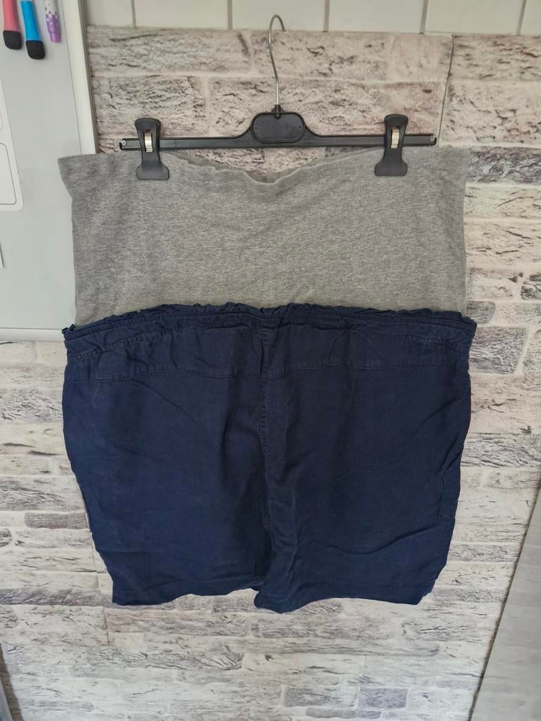 Donkerblauwe zwangerschapsrok Maat 48, Blauw, Rok, Maat 46/48 (XL) of groter, Onbekend