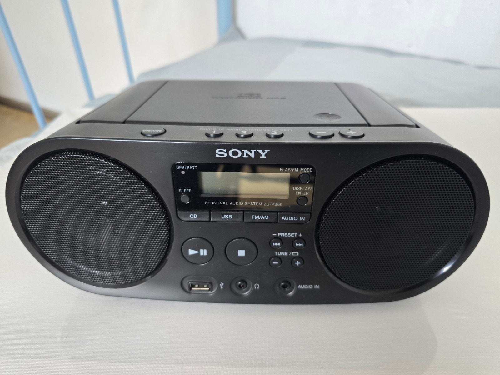Sony CD, USB, FM/AM Audio in, Ophalen of Verzenden, Zo goed als nieuw