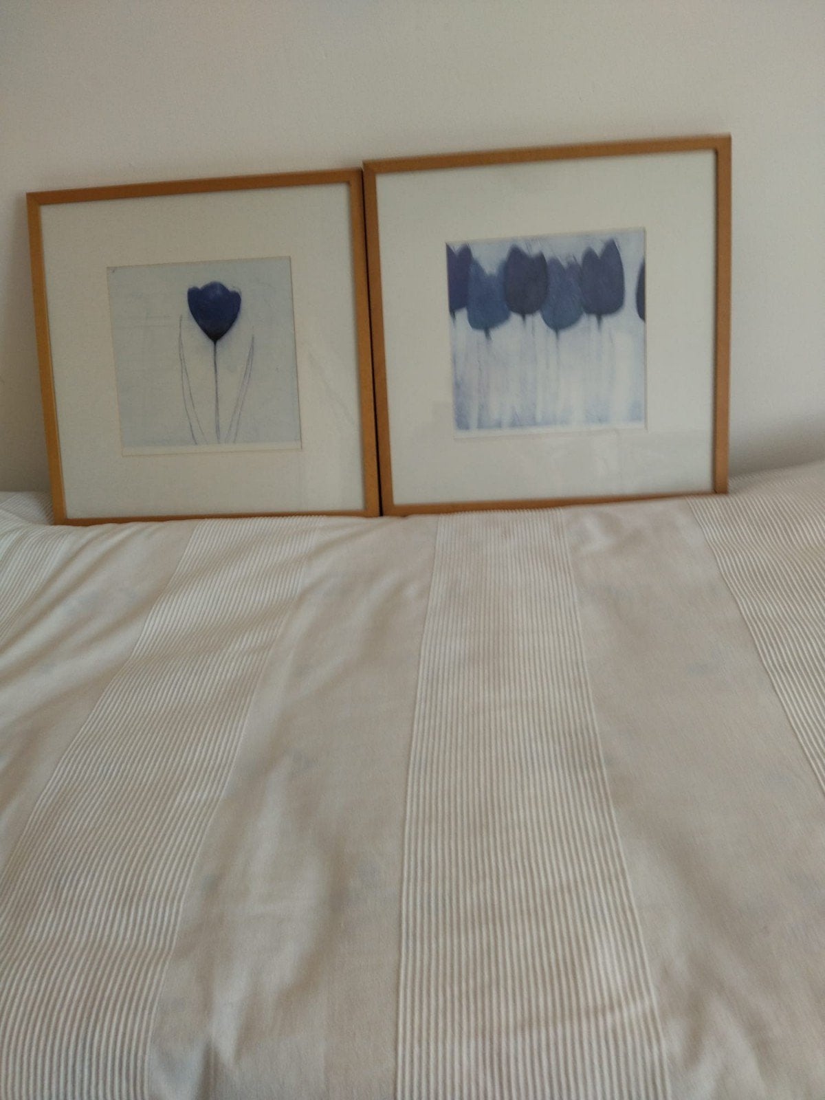 2 lijstjes met bloem tekening, Ophalen, 50 tot 75 cm, Schilderij, 50 tot 75 cm