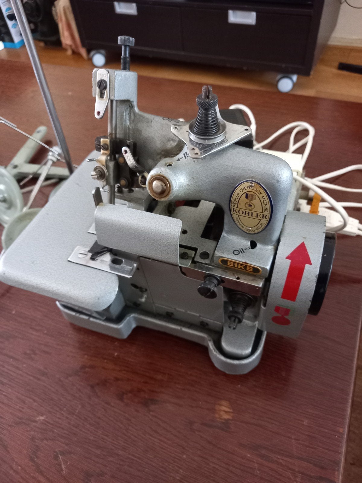 Köhler Overlock naaimachine. Model 81K6., Ophalen, Gebruikt, Overige merken