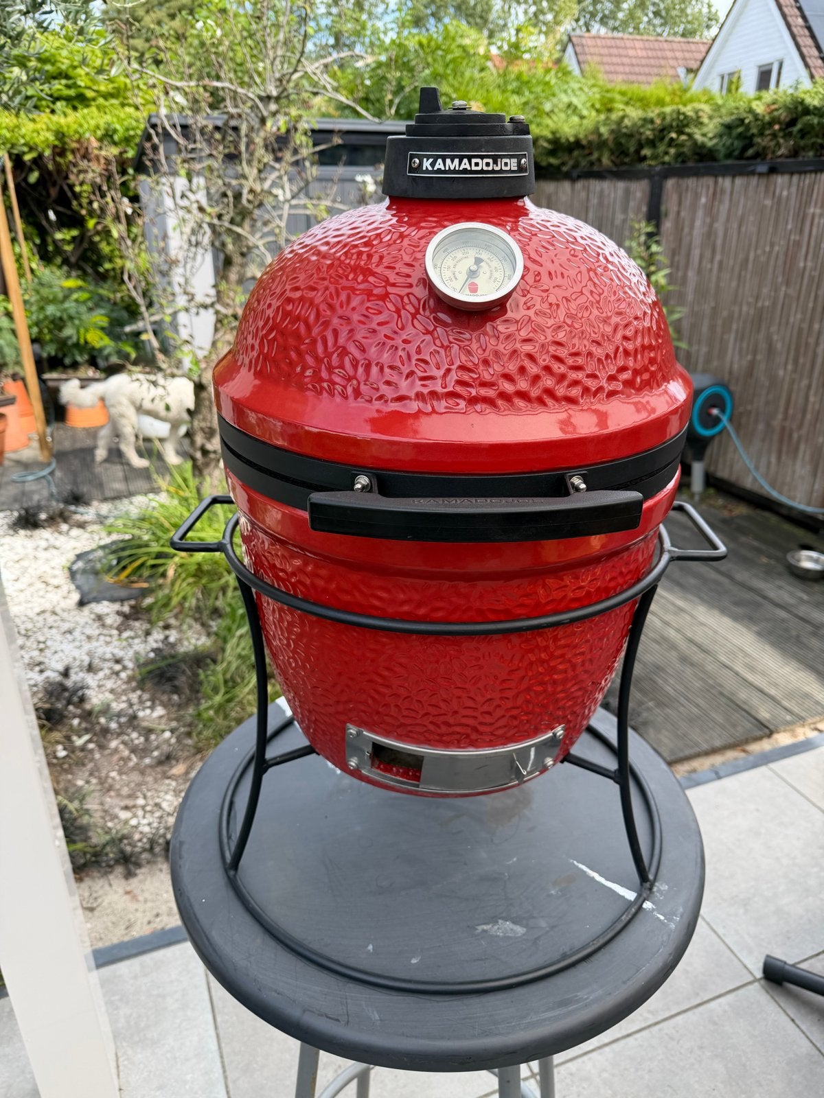 Kamado Joe Junior - Compacte Keramische BBQ, Ophalen, Gebruikt