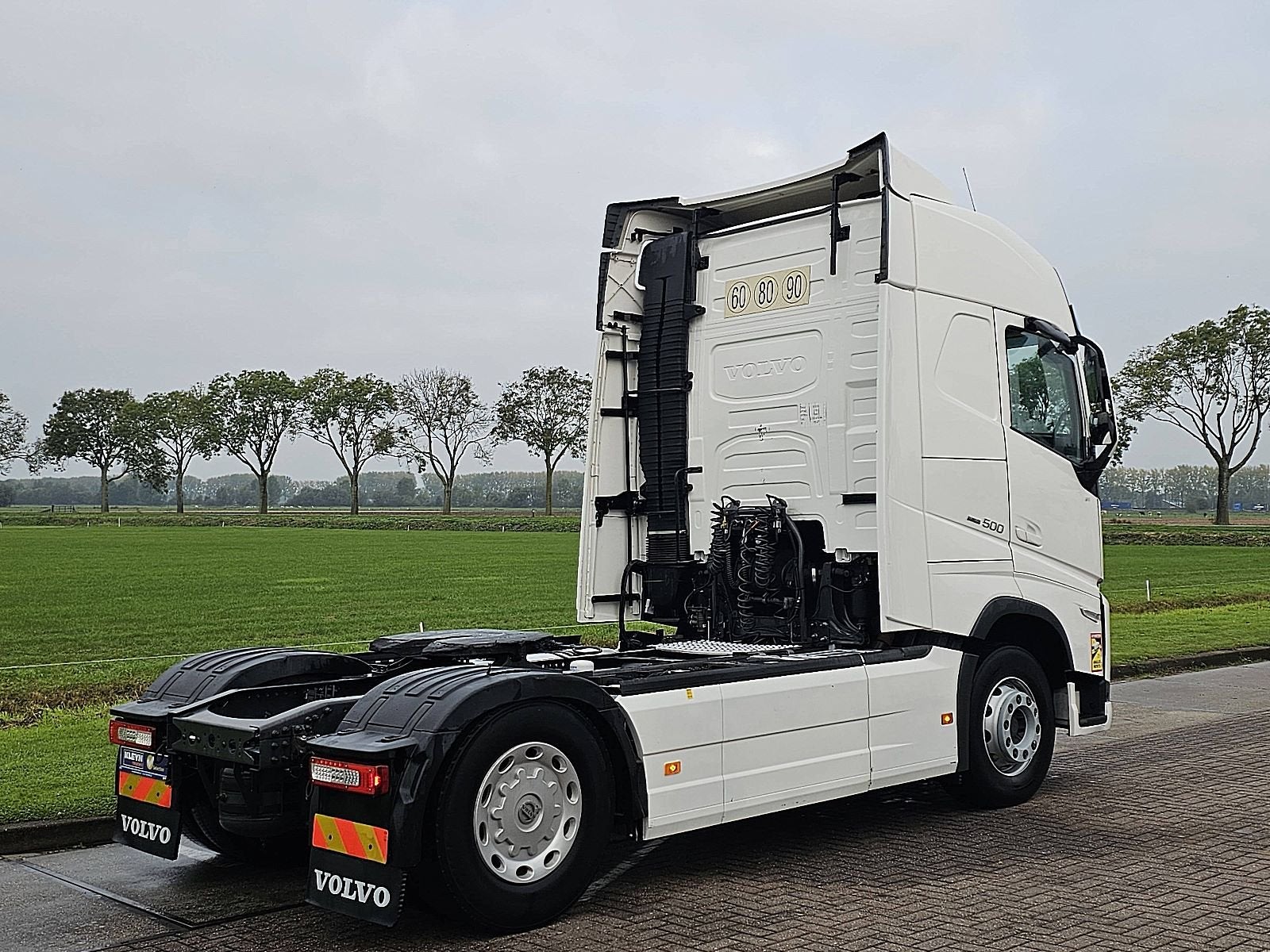 VOLVO FH 500, Auto's, Automaat, Euro 6, Wit, Leder