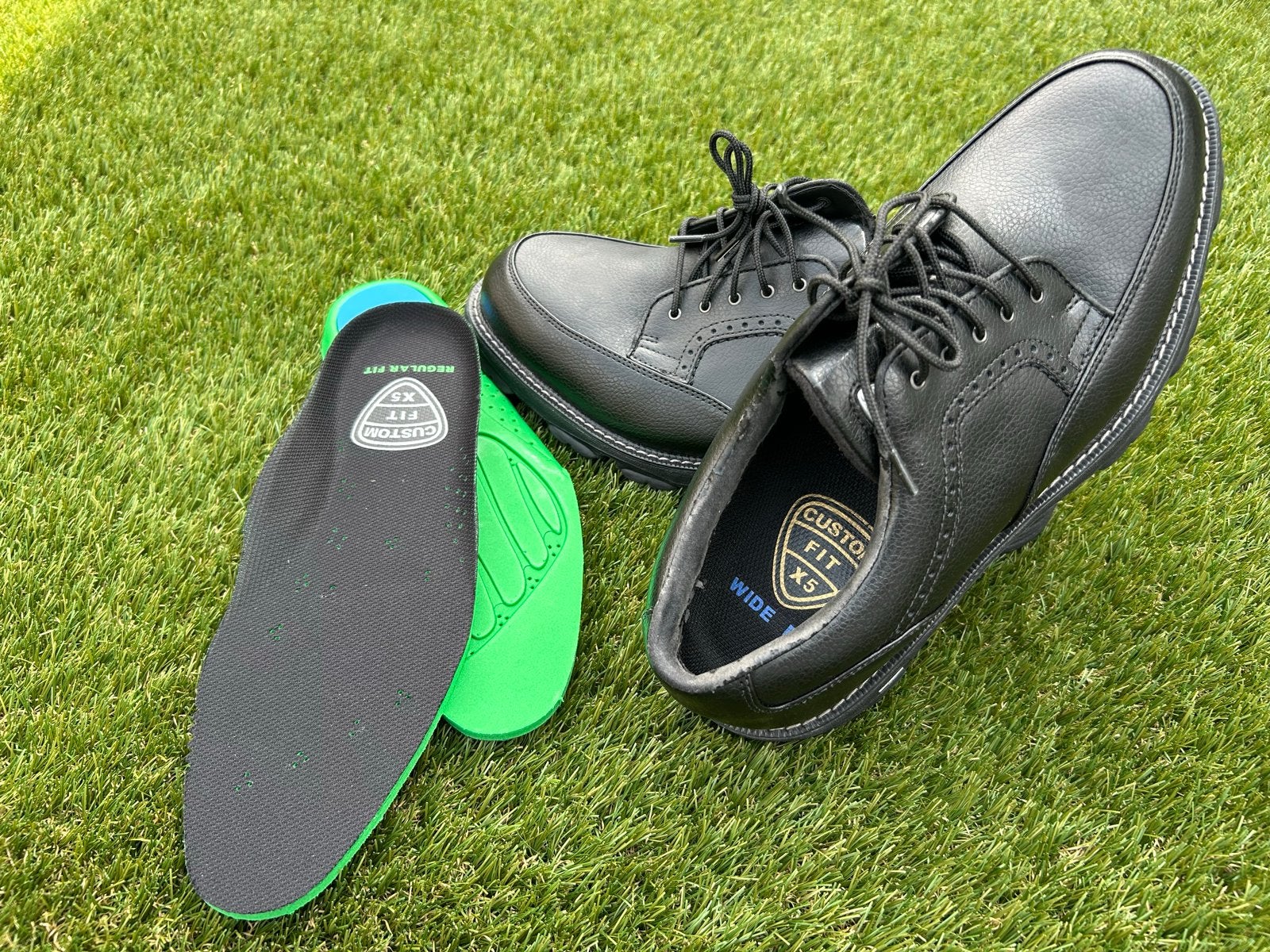 Hi-Tec Golfschoenen Zwart Maat 42 - Zo goed als nieuw, Ophalen, Zo goed als nieuw, Schoenen, Overige merken