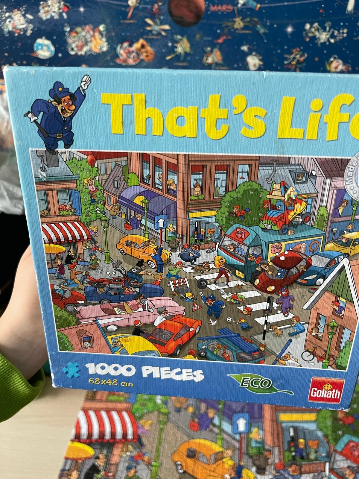 Goliath That's Life Puzzel 1000 stukjes, Ophalen of Verzenden, 500 t/m 1500 stukjes, Gebruikt, Legpuzzel