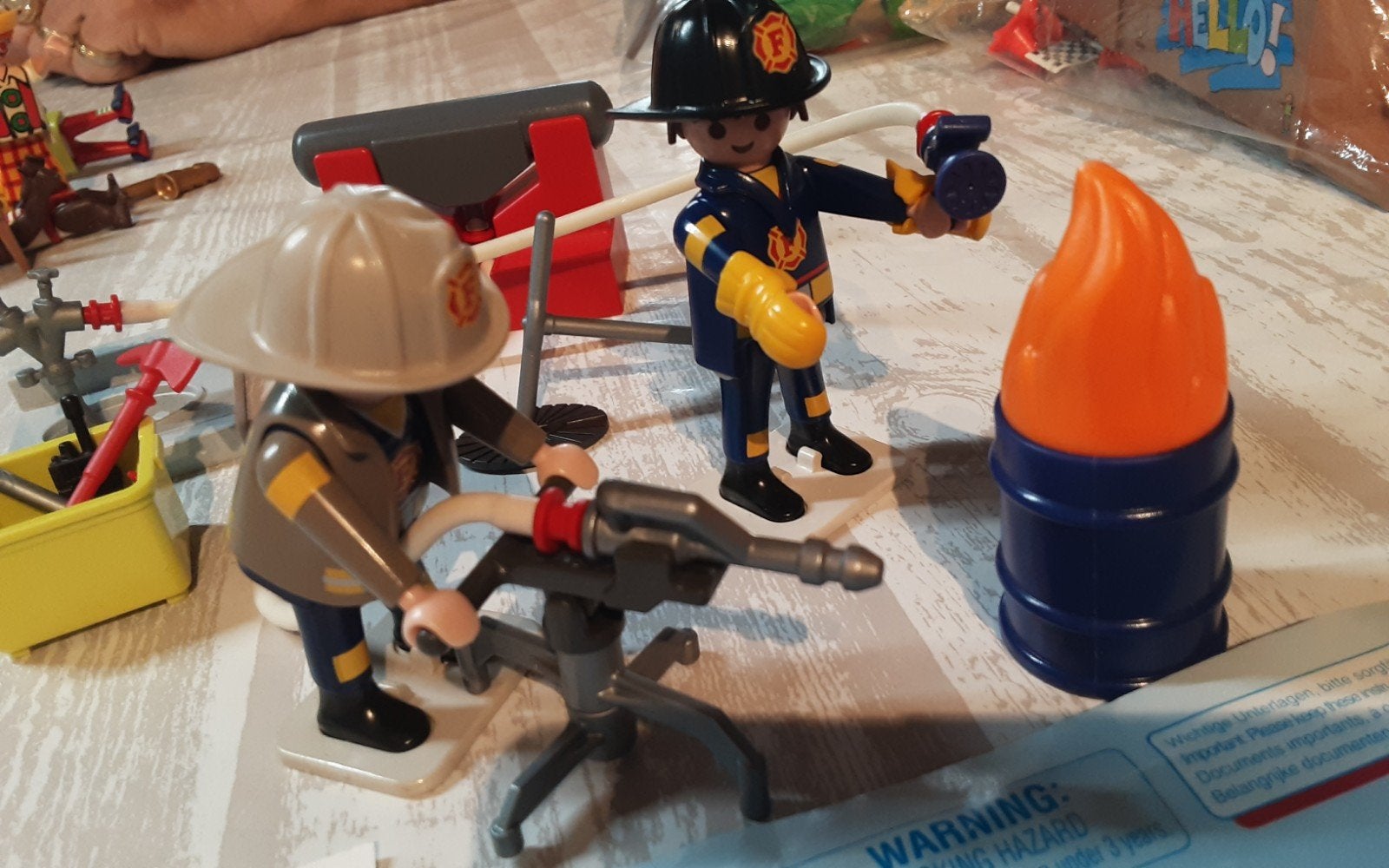 5973 blus gerei brandweer., Ophalen of Verzenden, Zo goed als nieuw, Complete set