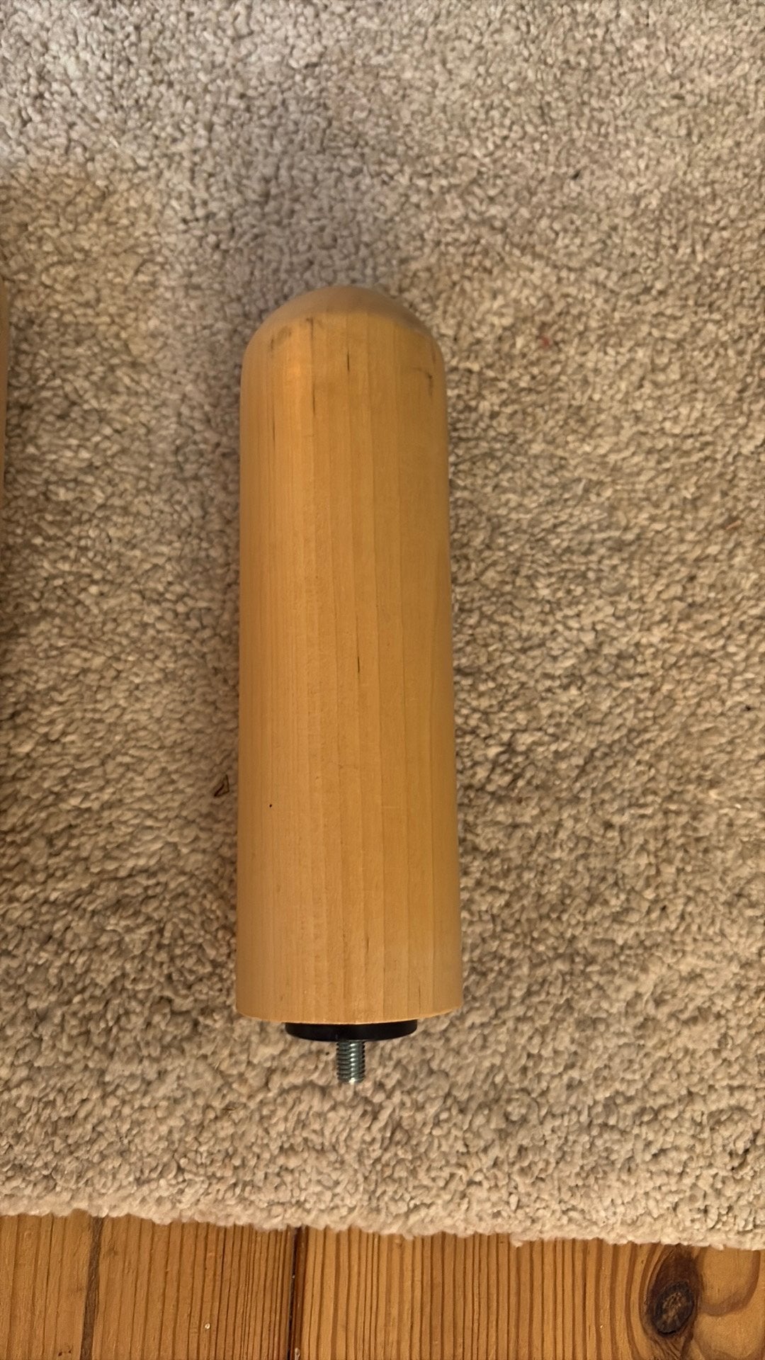 Ikea Batsfjord bedpoten 8 stuks, Gebruikt, Overige kleuren, Tweepersoons, Ophalen of Verzenden