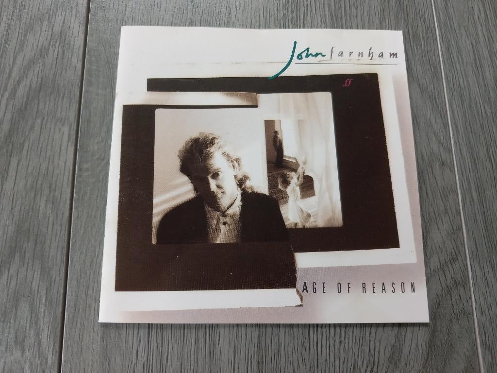 CD John Farnham - Age of reason (1988)  **VERZ/OPH**, Ophalen, Zo goed als nieuw