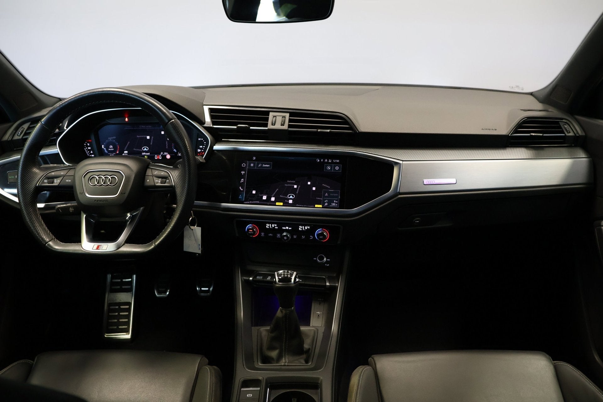 Audi Q3 Sportback 35 TFSI S Line Edition |Virtual|Carplay|, Auto's, Audi, Voorwielaandrijving, 4 cilinders, 150 pk, Leder en Stof