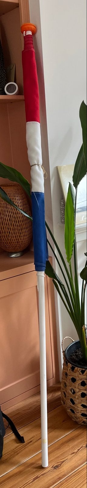Nederlandse vlag met vlaggenstok, Ophalen, Zo goed als nieuw