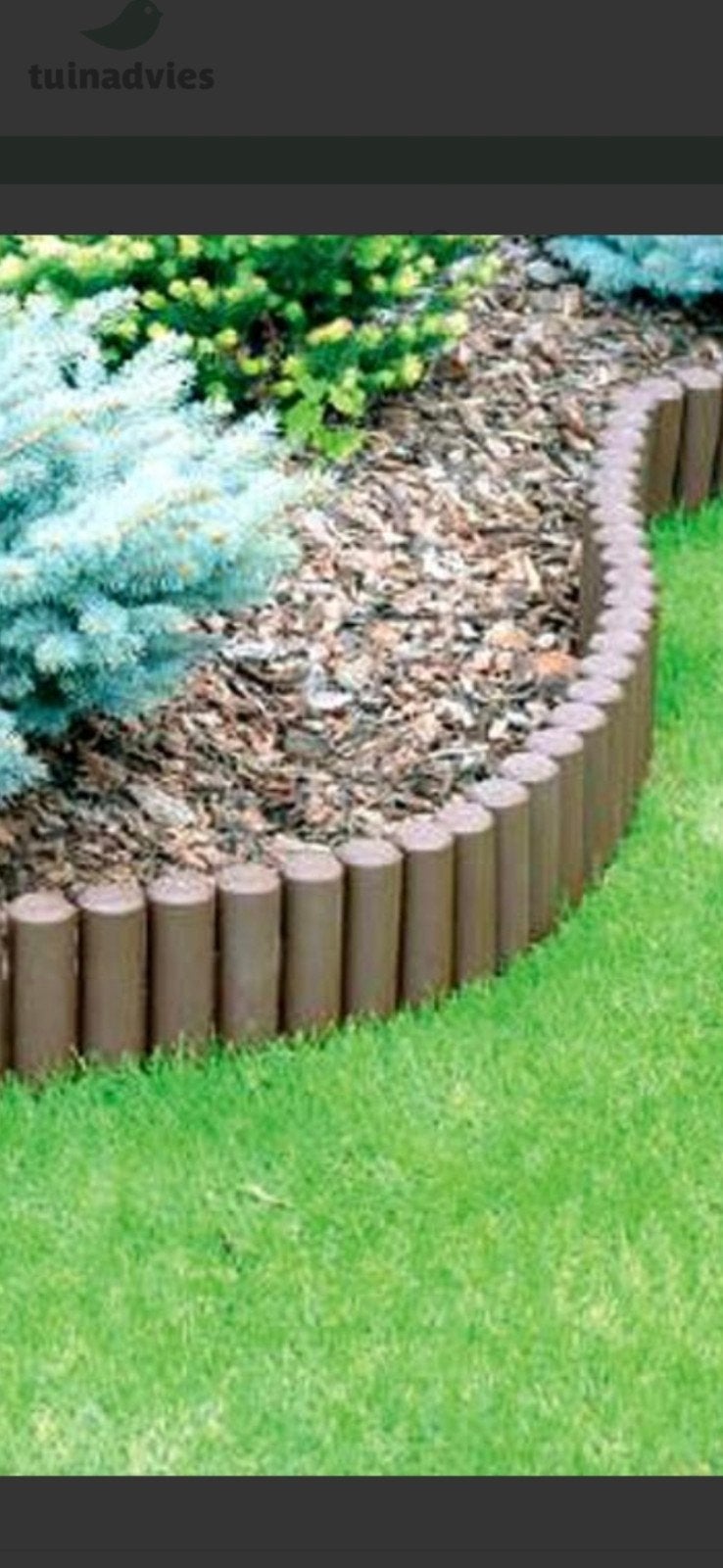 Te koop: borderrand, Tuin en Terras, Ophalen, Nieuw, Kunststof, Border