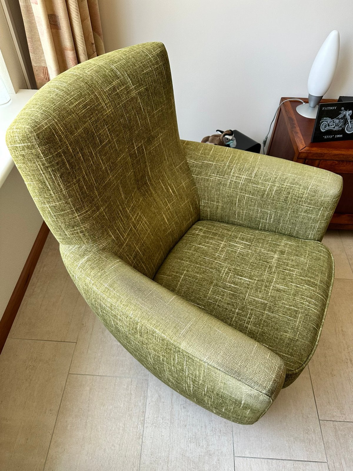 Stoel, Huis en Inrichting, Fauteuils, Ophalen, Gebruikt, 75 tot 100 cm, 50 tot 75 cm