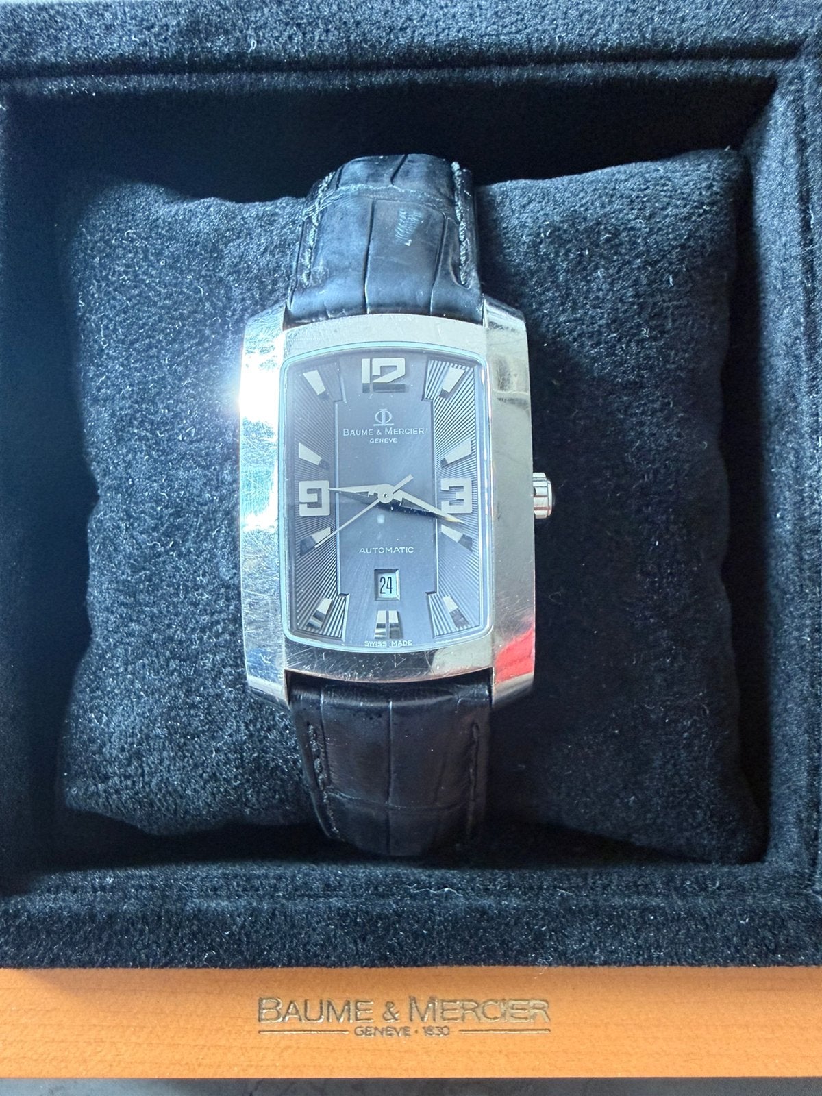 Baume & Mercier Hampton Automatic 65308, Ophalen, Staal, Overige merken, 1960 of later