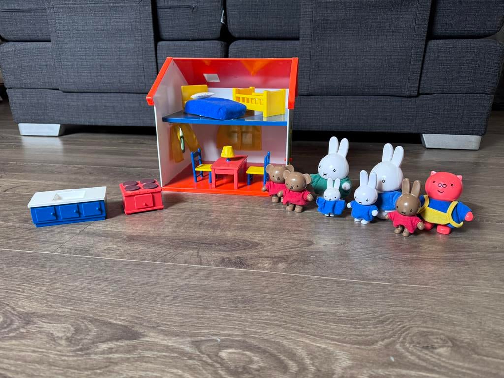 Nijntje speelhuis, Ophalen, Gebruikt, Poppenhuis