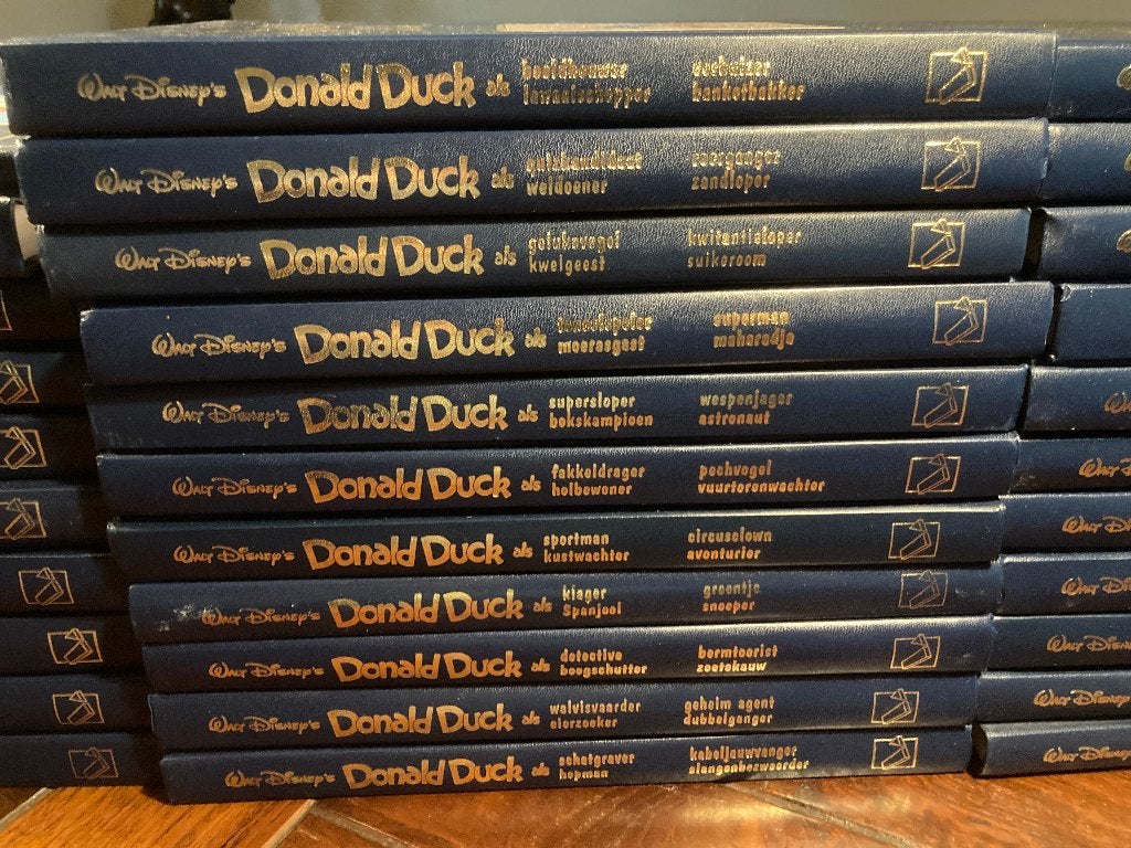 T.K. 12 Delen Donald Duck Collectie Lekturama, Meerdere stripboeken, Ophalen of Verzenden, Zo goed als nieuw