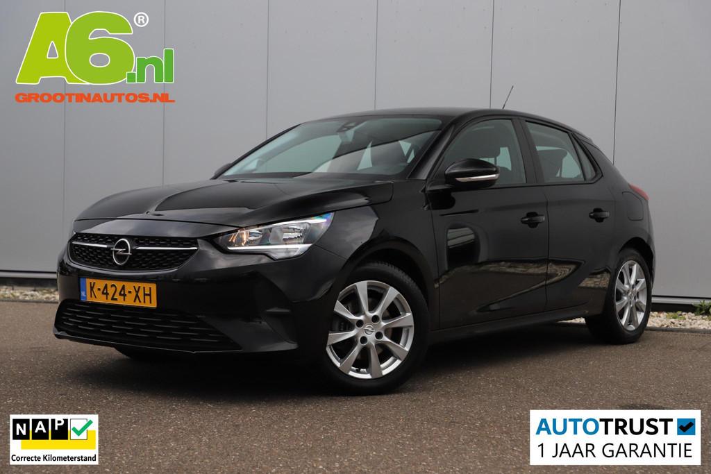 Opel Corsa 1.2 Edition 102PK Trekhaak Navigatie Carplay Andr, Voorwielaandrijving, Stof, Gebruikt, Euro 6