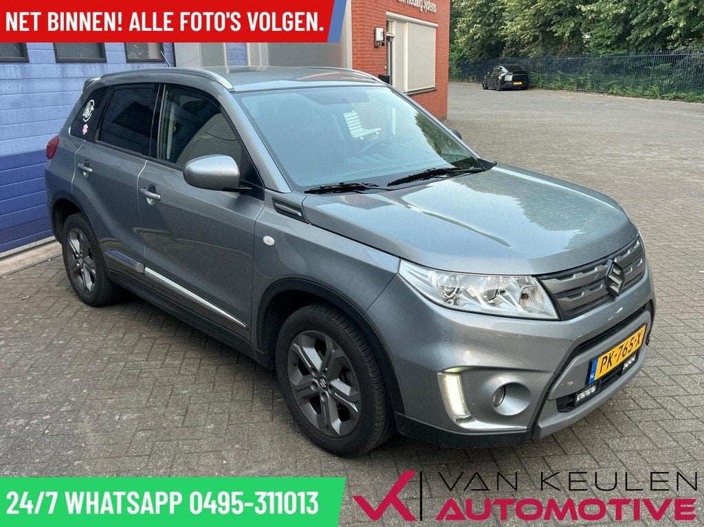 Suzuki Vitara 1.6 Automaat l Trekhaak l Navi l Carplay l, Stof, Gebruikt, 4 cilinders, 400 kg