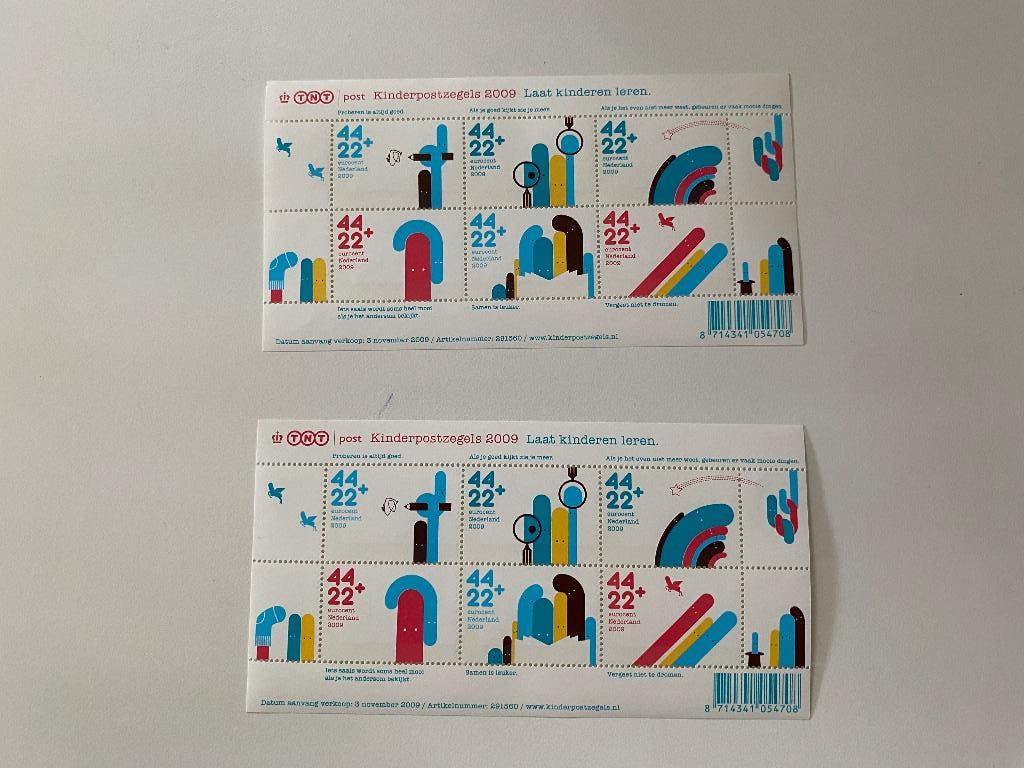 Kinderpostzegels 2009, Postzegels en Munten, Postzegels | Eerstedagenveloppen, Ophalen of Verzenden, Onbeschreven, Nederland