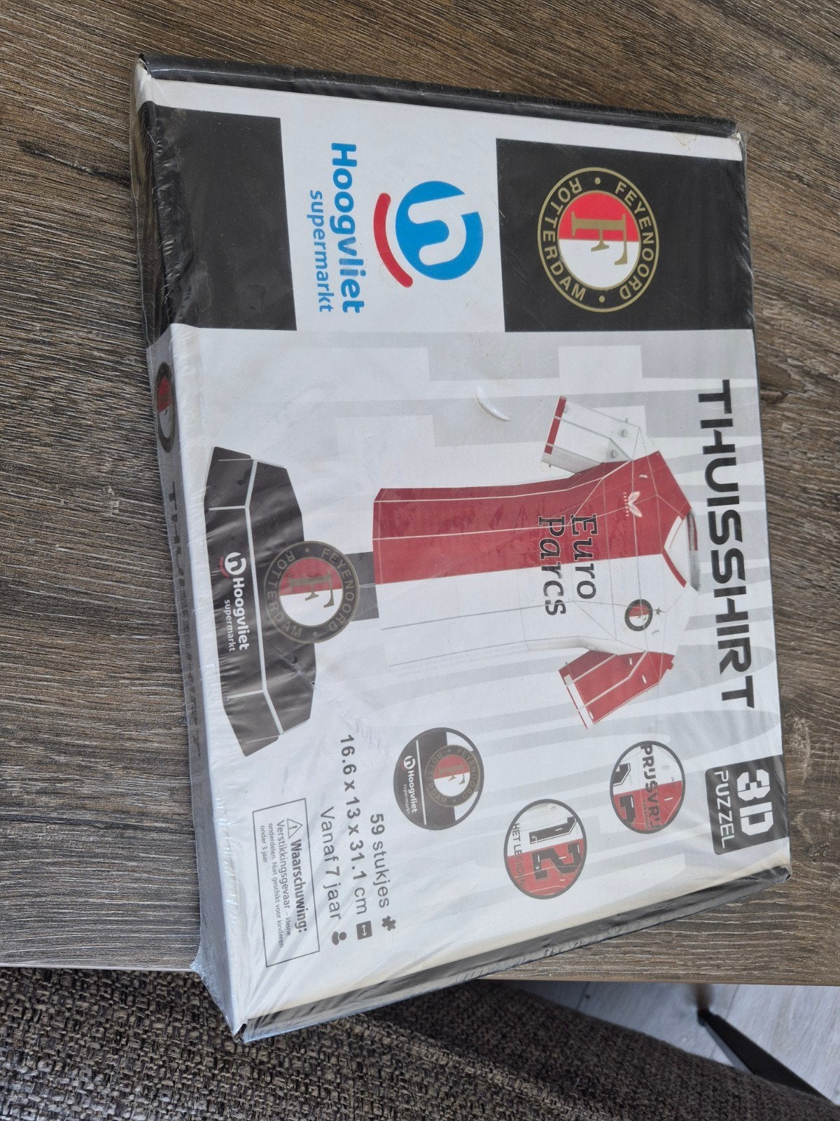 Nieuw 3d puzzel feyenoord, Ophalen of Verzenden, Nieuw