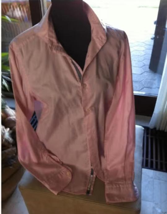 Heren overhemd roze Profuoma mt 40 slimfit, Kleding | Heren, Slimfit, Zo goed als nieuw, Roze, Halswijdte 39/40 (M)
