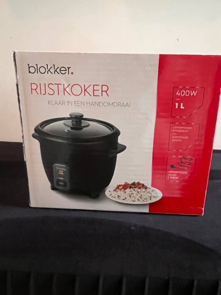 Gloednieuw rijstkoker - 1L, Ophalen, Nieuw