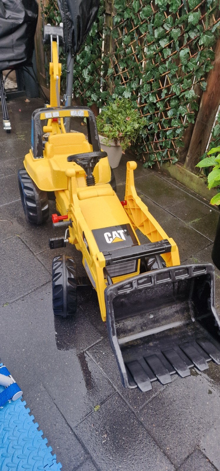CAT KINDER Trapgraafmachine met aanhanger, Ophalen, Zo goed als nieuw, Trapvoertuig