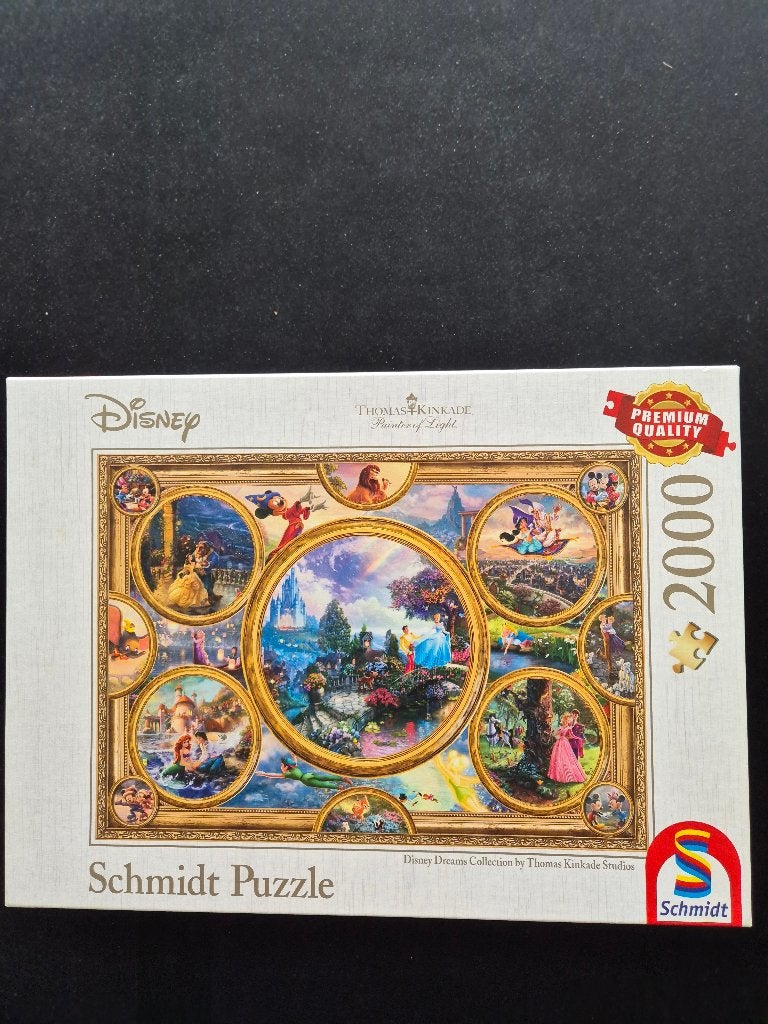 Legpuzzel Disney dreams collection, merk Schmidt, Ophalen of Verzenden, Meer dan 1500 stukjes, Zo goed als nieuw, Legpuzzel