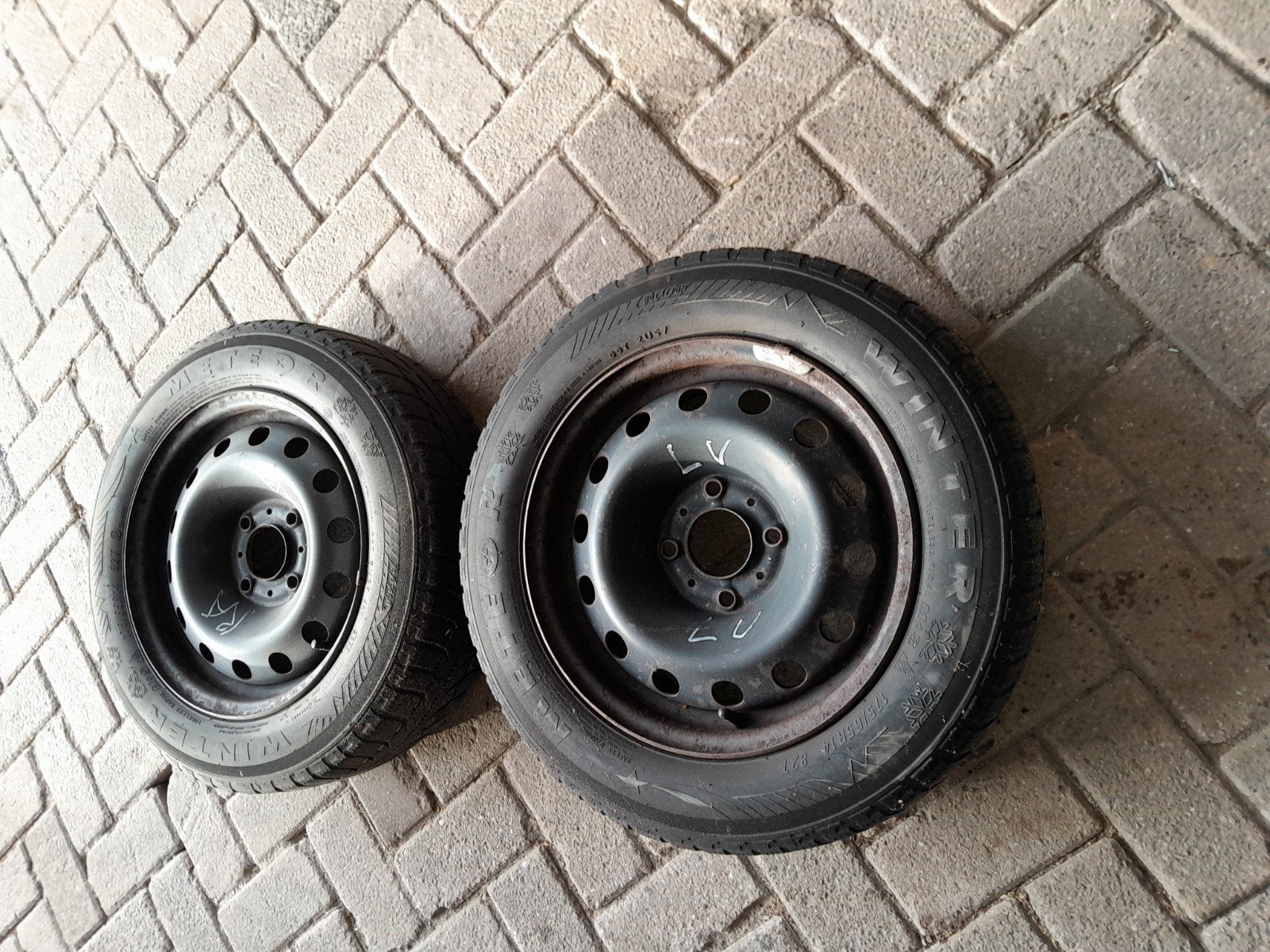 Velgen plus banden citroen c3, Ophalen of Verzenden
