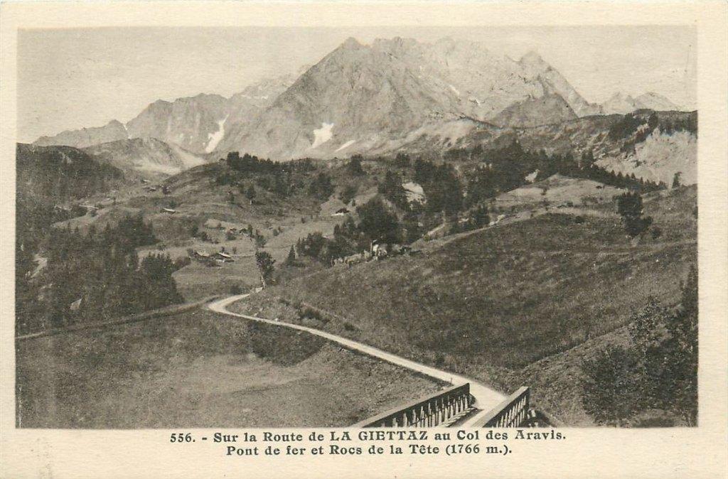 701-496-003 La Giettaz, Verzenden, Voor 1920, Frankrijk