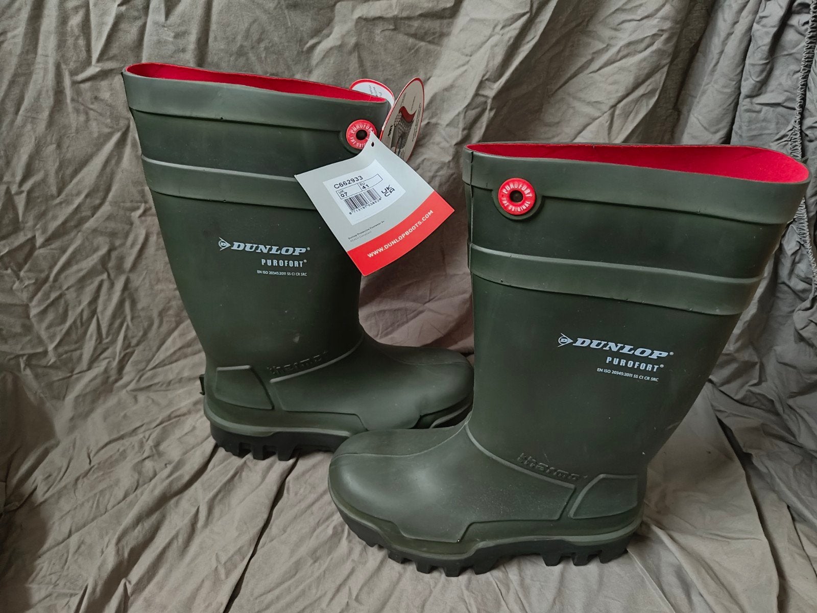 Dunlop Purofort Thermo maat 41, Tuin en Terras, Werkkleding, Verzenden, Nieuw, Laarzen