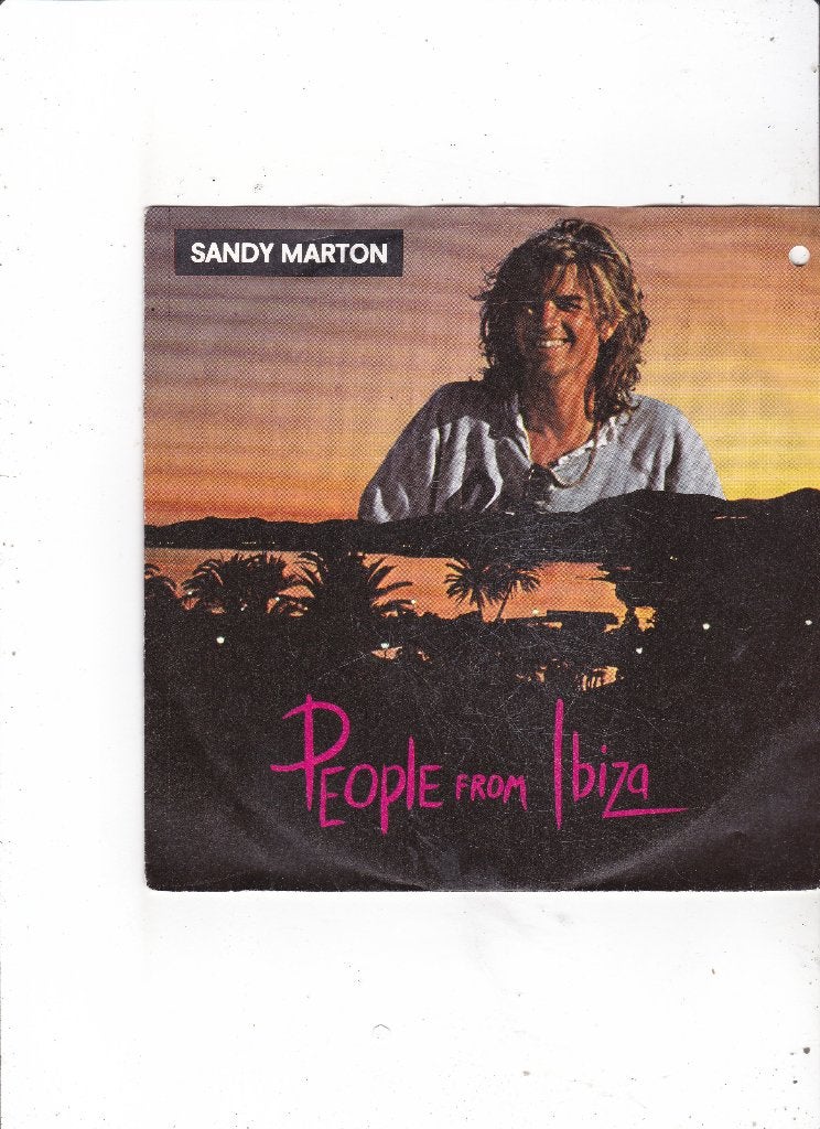 Single Sandy Marton - People from Ibiza, Ophalen of Verzenden, Gebruikt, 7 inch, Pop