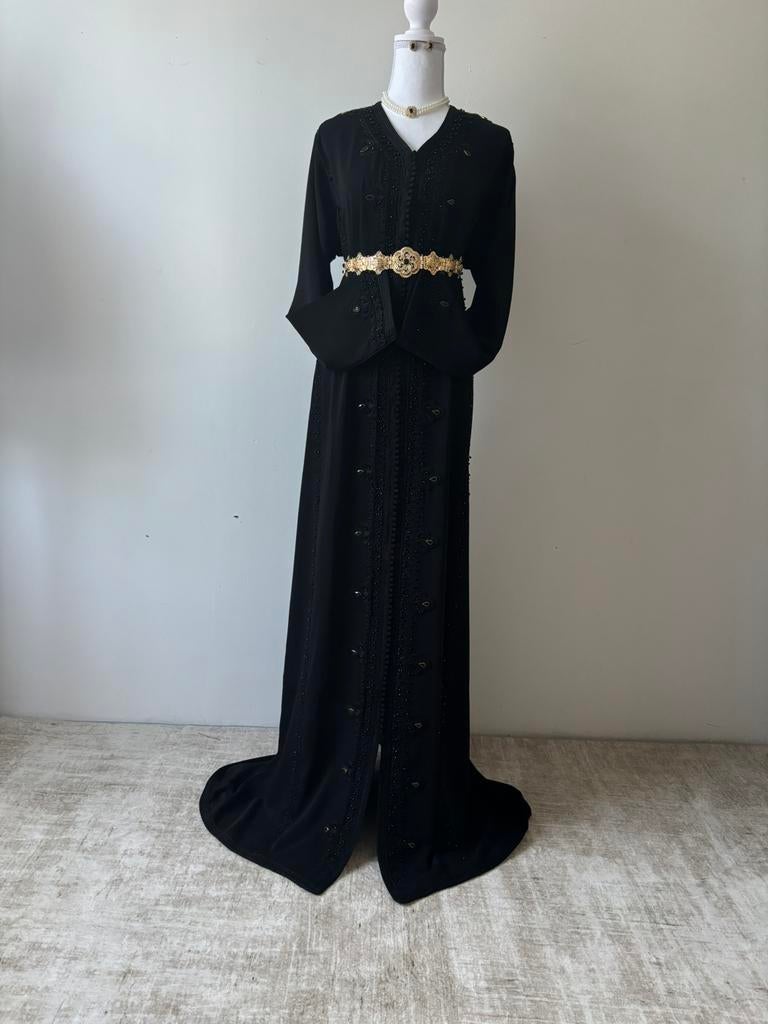 Kaftan te HUUR, Overige typen, Zwart, Zo goed als nieuw, Ophalen