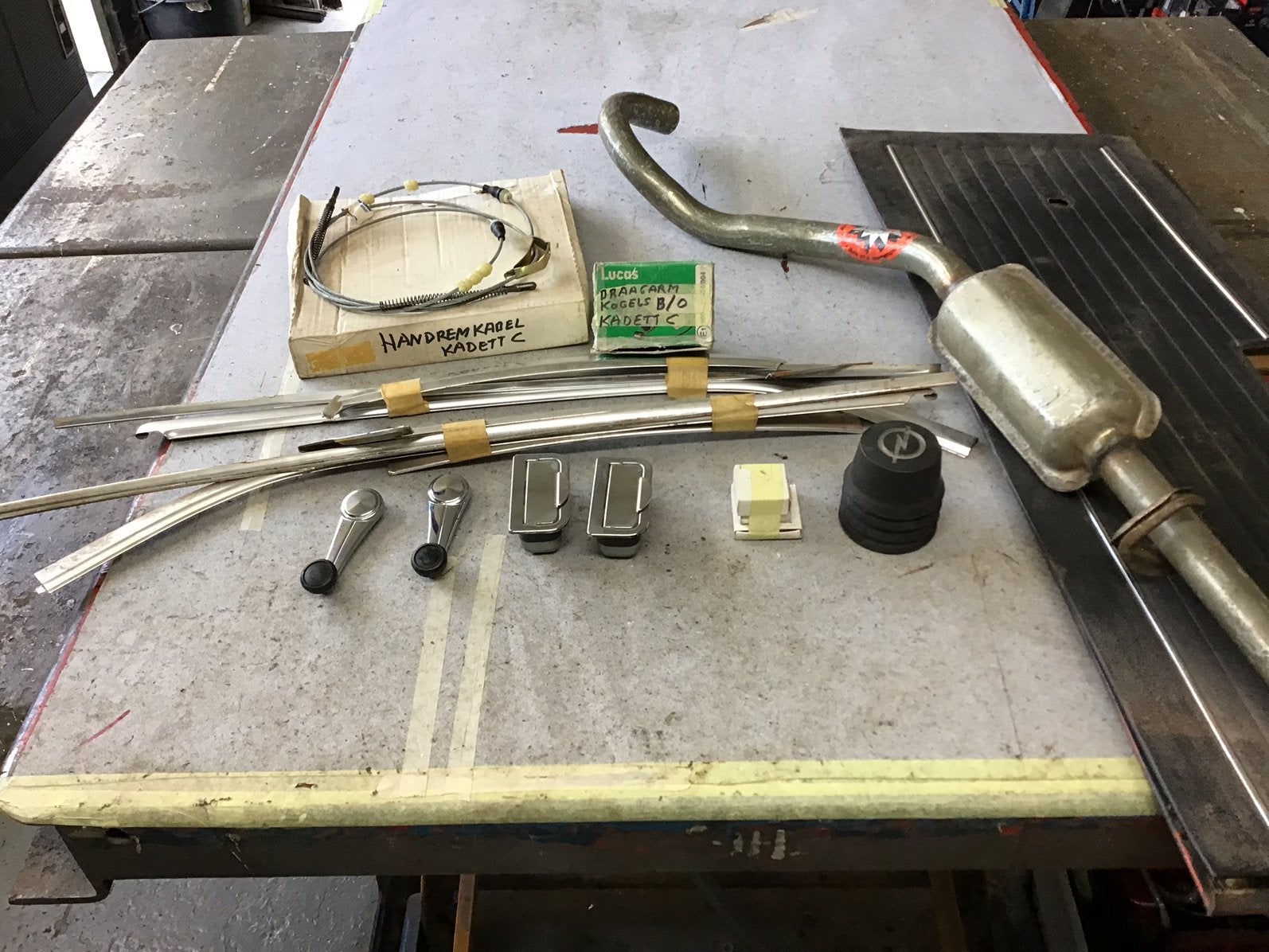 Opel Kadett C, Auto-onderdelen, Ophalen, Nieuw, Opel