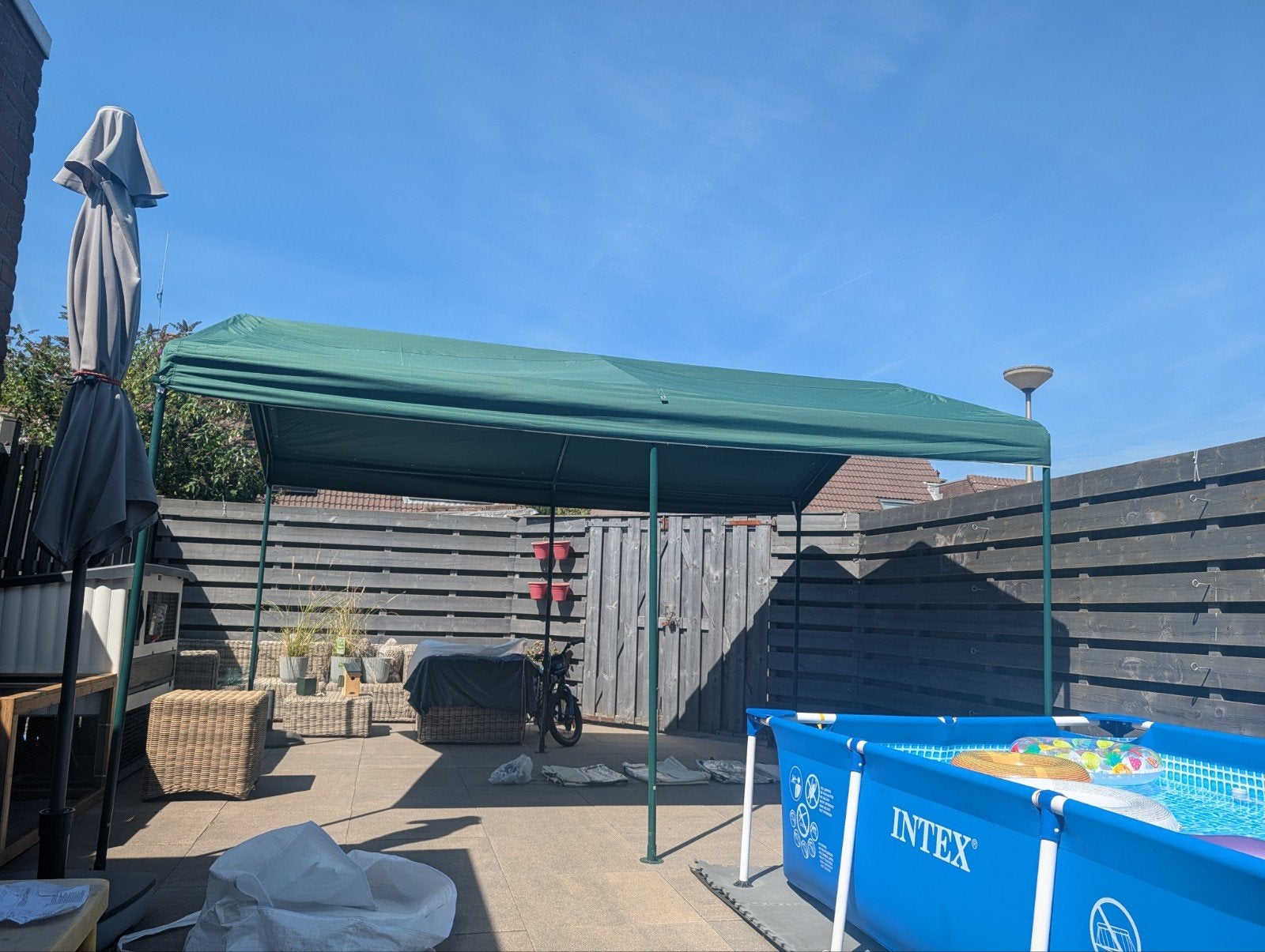 partytent paviljoen Kopenhagen, Tuin en Terras, Partytenten, Ophalen, Minder dan 5 meter, Minder dan 4 meter
