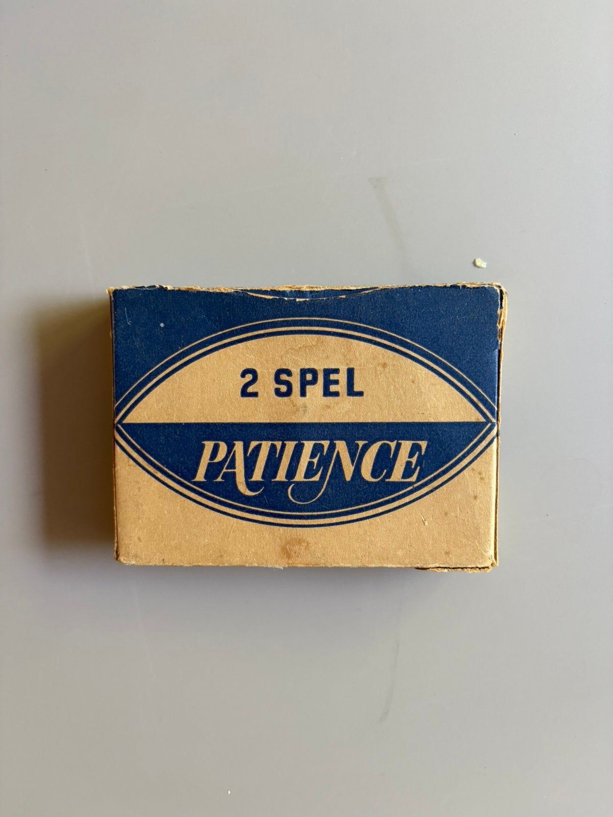Vintage patience kaartspel, Ophalen of Verzenden, Gebruikt