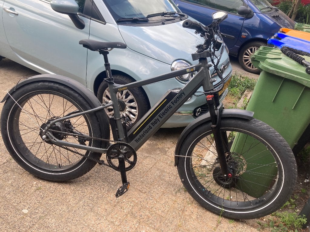 fiets als nieuwe, Fietsen en Brommers, Fietsen | Dames | Damesfietsen, 53 tot 56 cm, Zo goed als nieuw, Schijfrem, Ophalen
