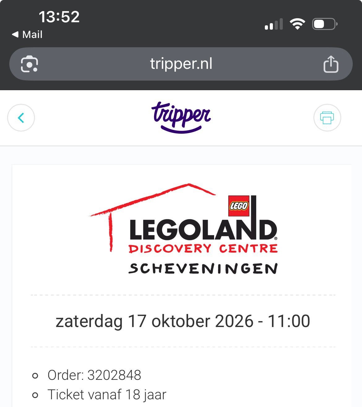 Lego Scheveningen tickets 2 volwassen, Tickets en Kaartjes, Twee personen, Overige soorten, Pretpark