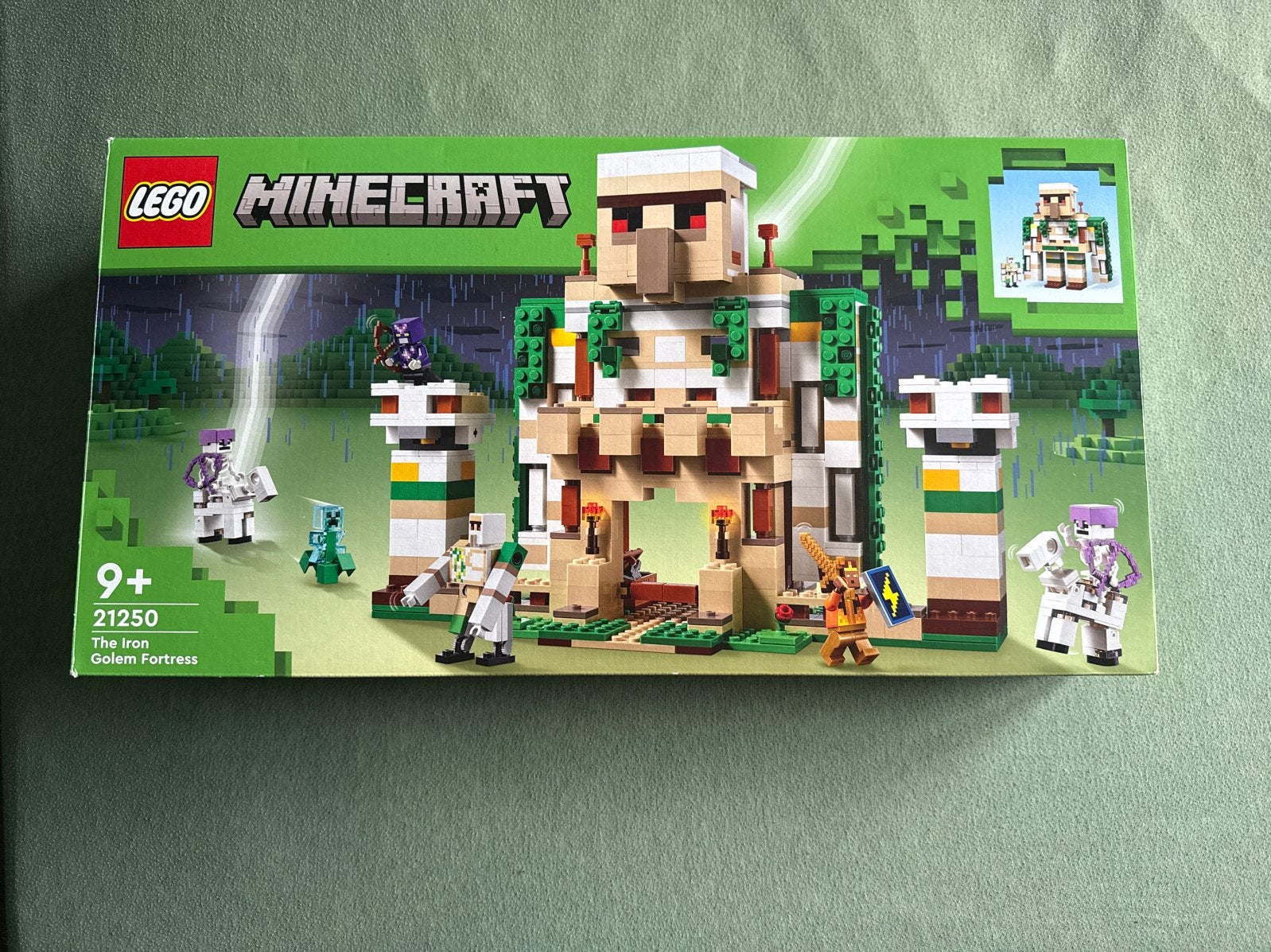 LEGO Minecraft 21250 The Iron Golem Fortress Nieuw, Minecraft, Lego, Nieuw, Ophalen of Verzenden