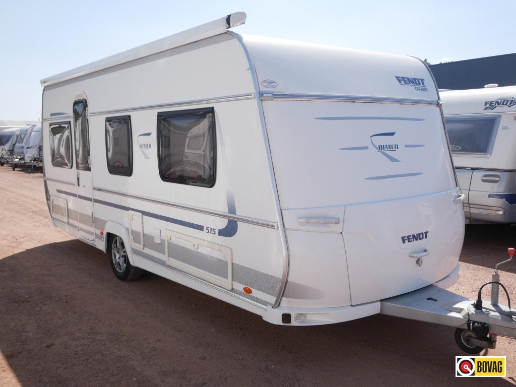 Fendt Bianco 515 SG Mover, luifel, airco, Caravans en Kamperen, Caravans, Niet ingevuld, Rondzit, Bedrijf, Niet ingevuld