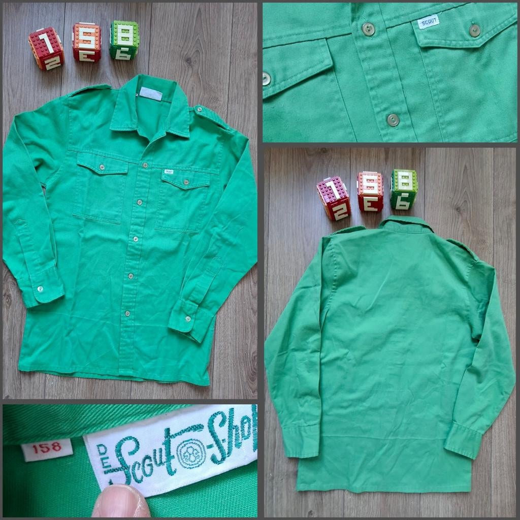 Oude Scouting blousen, Ophalen of Verzenden, Gebruikt, Kleding