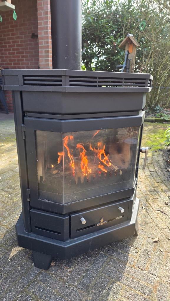 Omgebouwde gaskachel naar Houtkachel, Ophalen of Verzenden, Gas, Gaskachel