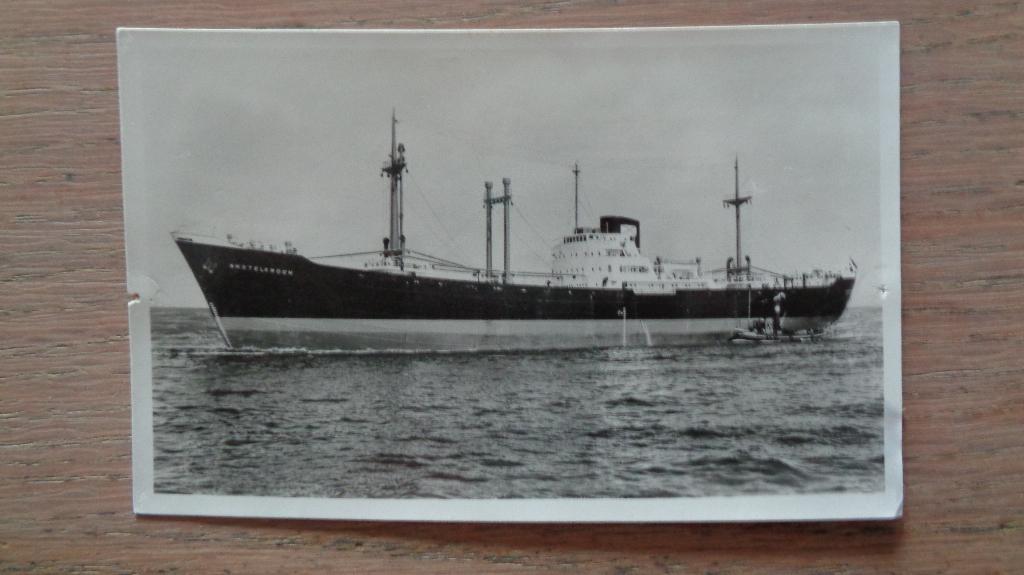 m.s Amstelkroon, Verzenden, Gebruikt, Motorboot, Kaart, Foto of Prent