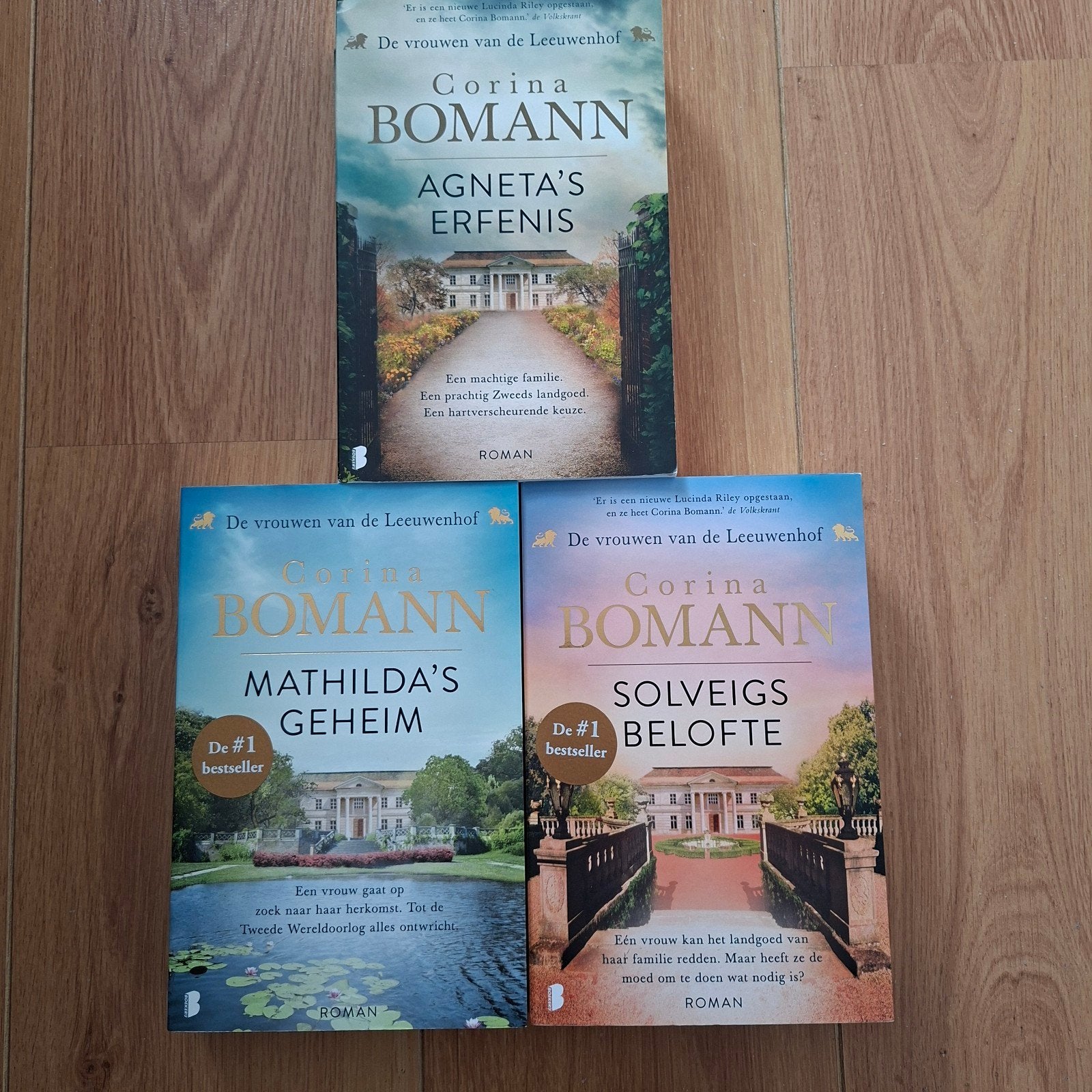 Trilogie De vrouwen van de Leeuwenhof van Corina Bomann, Boeken, Ophalen, Gelezen, Corina Bomann