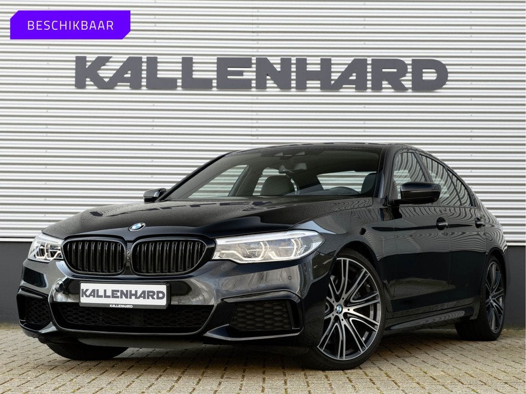 BMW 5 Serie M550i xDrive - Nappa Leder - Standkachel - Parki, Auto's, BMW, Bedrijf, Te koop, 5-Serie, 4x4, ABS, Airbags, Airconditioning