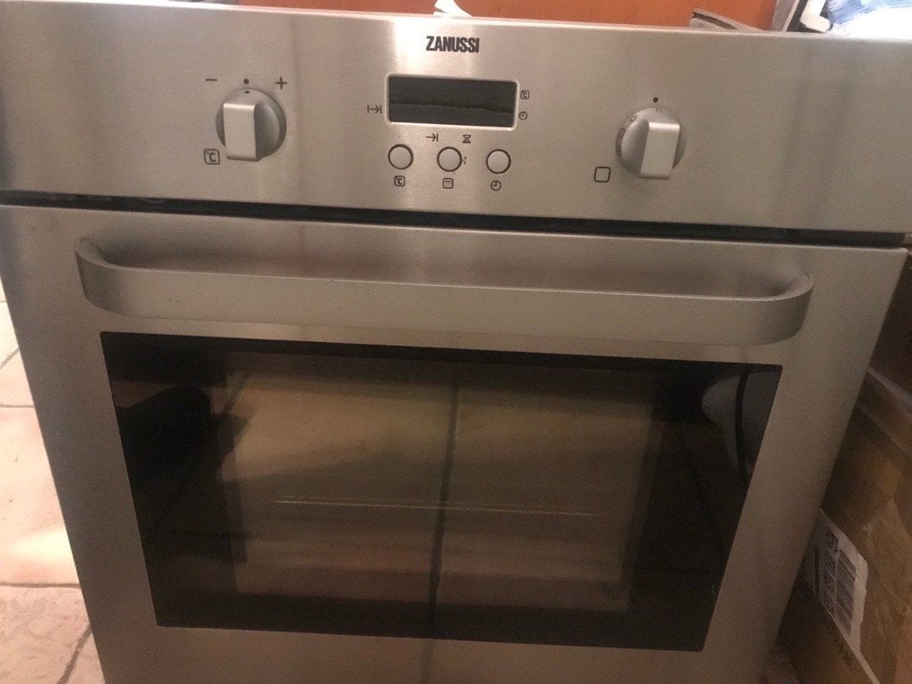 Zanussi ZYB 460X oven, Gebruikt, Hete lucht, Zanussi, Ophalen of Verzenden