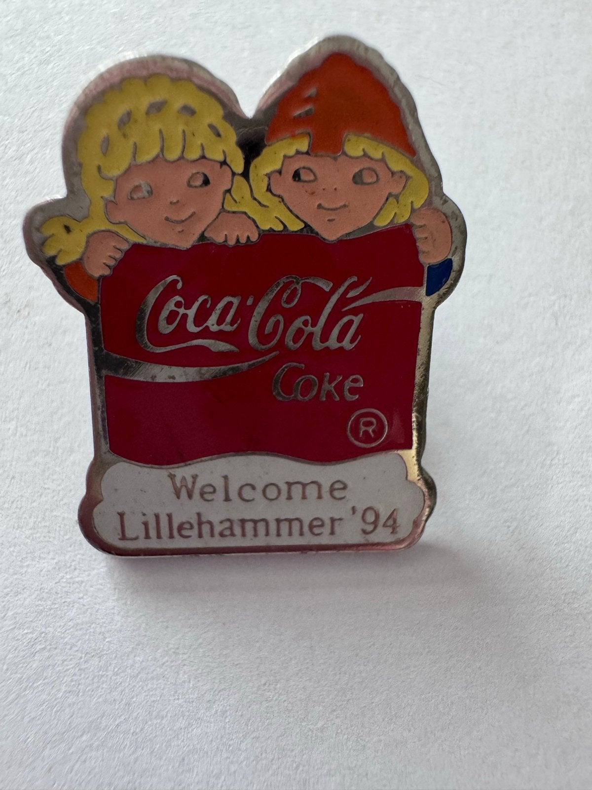 Coca-Cola Lillehammer '94 Olympische Spelen Pin, Ophalen of Verzenden, Gebruikt
