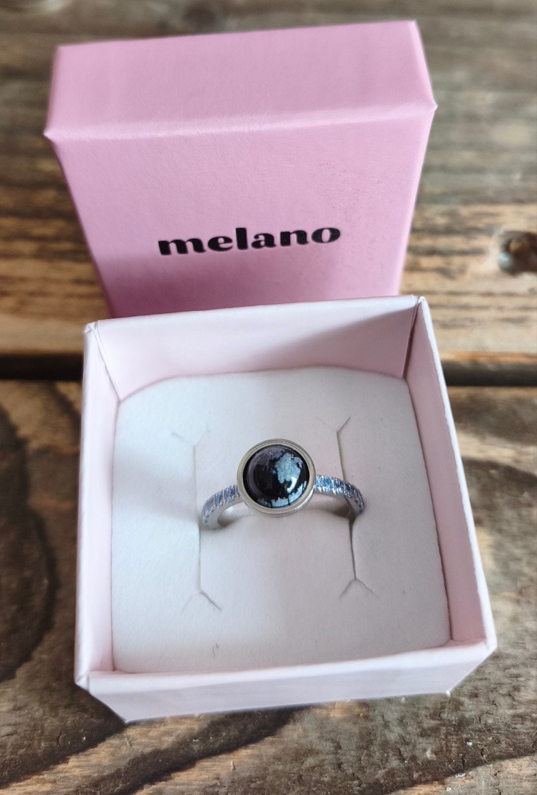 Melano vivid ring maat 56, Met kristal, Overige materialen, 19 tot 20, Nieuw